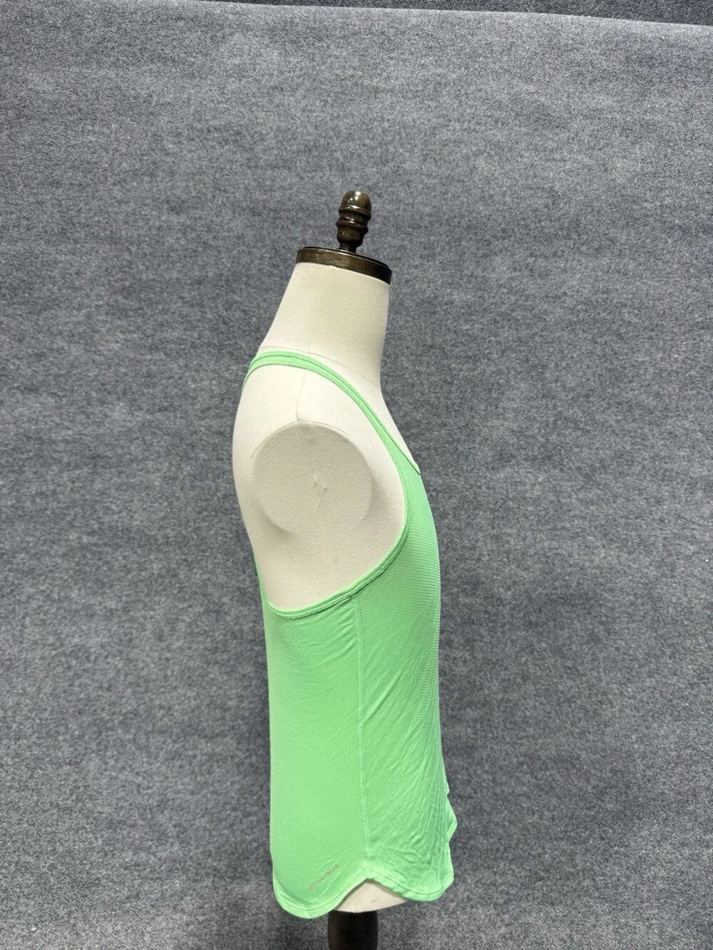 Nike Zoom Cool Womens Small Green Racerback Running Tank Top Dri Fit Athletic